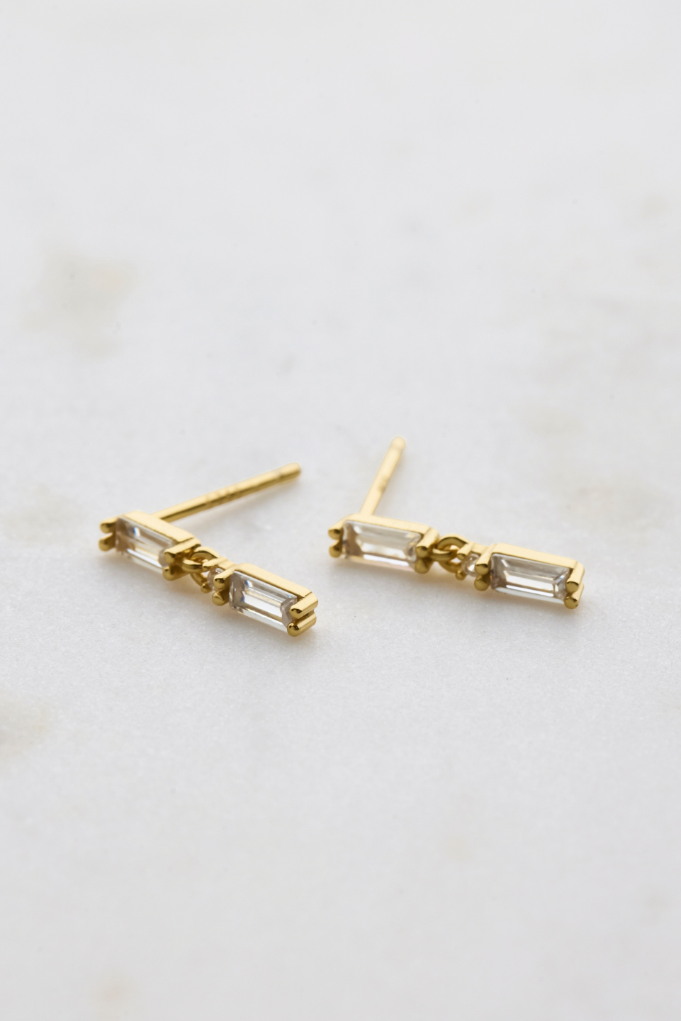 Tammy Stud Earrings for Women - 14K Gold Plated Minimalist Earrings for Everyday Wear | Perfect for Work, Parties & Gifting
