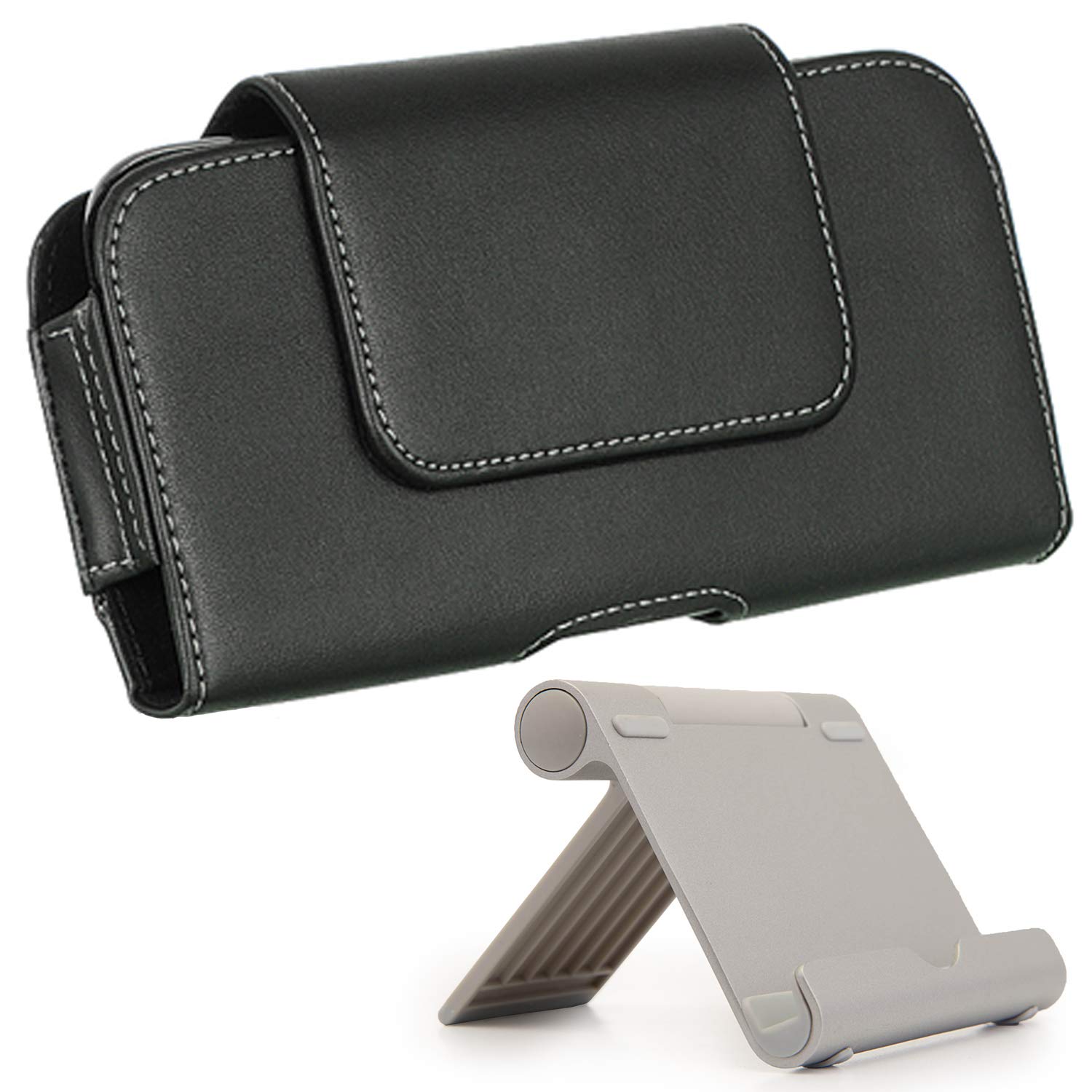 360° Rotating Phone Holster with Belt Clip - Compatible with Nubia Z20 & Razer Phone 2 - Hands-Free Carrying Case for Outdoor Activities, Work & Travel