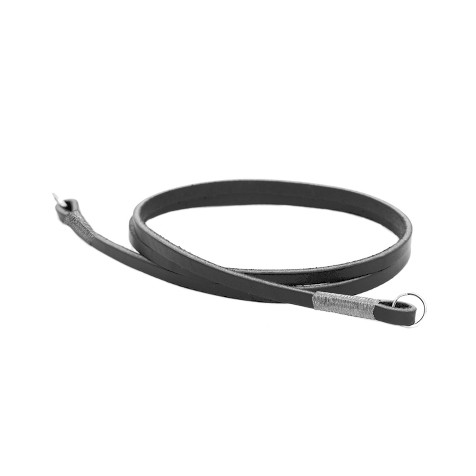 Gordy's 40in Horizontal Leather Neck Strap for Camera - Black/Gray - Durable Lug Mount Strap for DSLR, Mirrorless & Film Cameras - Perfect for Travel, Photography & Outdoor Adventures