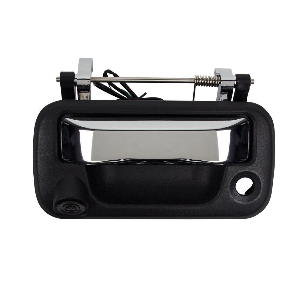 Ford Chrome Tailgate Handle Camera - OEM Style Backup Camera for F-150, F-250, F-350 Trucks | Easy Installation & Waterproof | Perfect for Towing, Parking & Night Driving