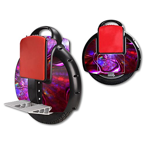 MightySkins Protective Skin Wrap Cover Sticker for Airwheel X3 Self Balancing Electric Unicycle Scooter - Crimson Trip Design | Durable, Custom Fit, Scratch Resistant | Perfect for Commuting, Urban Travel & Outdoor Adventures