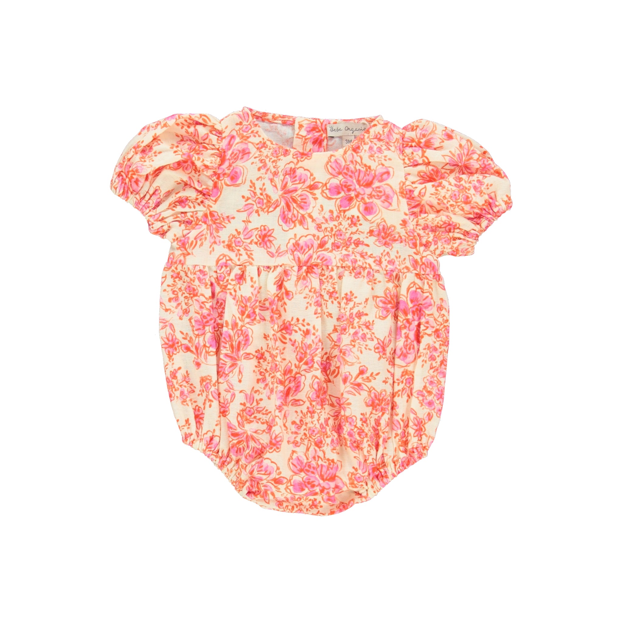 Bebe Organic Fleurine Romper - Soft & Stylish Baby Jumpsuit for Girls | Perfect for Playdates, Parties & Everyday Wear