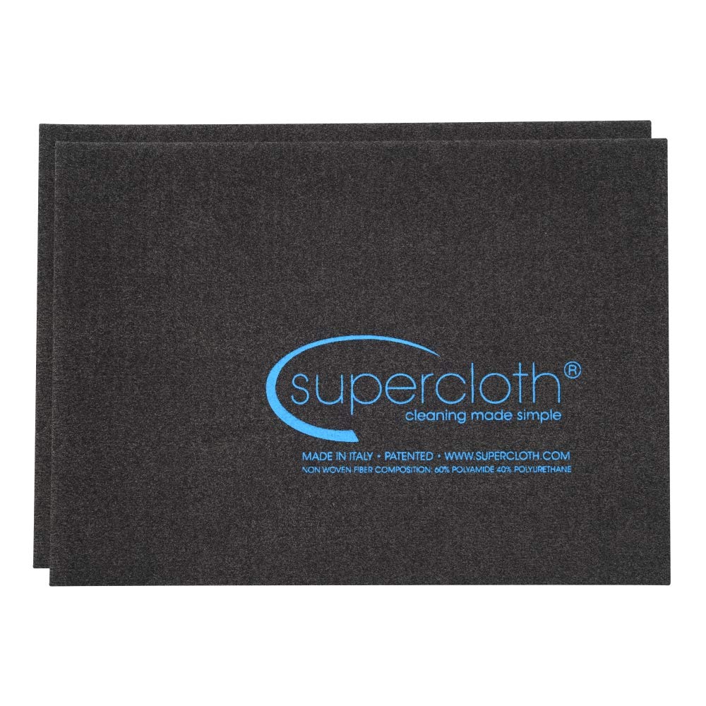Premium Italian Supercloth - Best Household Cleaning & Dusting Cloths for Kitchen, Bathroom, Windows (2-Pack, 5-Pack & 10-Pack Options) - Ideal for Stain Removal, Car Detailing & Pet Hair Cleaning