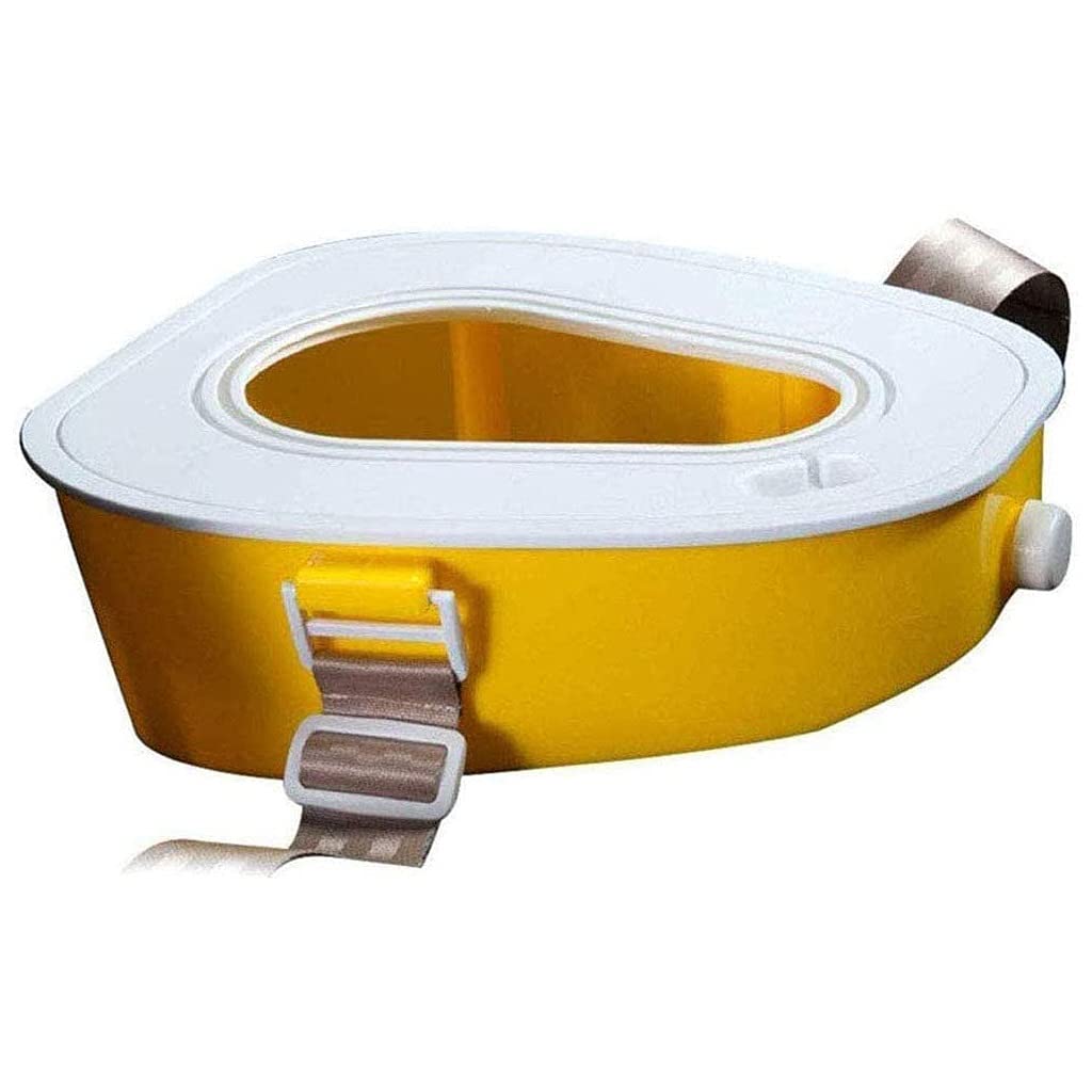 Portable Car Toilet for Adults & Kids - Emergency Travel Potty for Camping, Hiking, Road Trips & Traffic Jams - Ideal for Seniors & Pregnant Women - Compact & Lightweight (Yellow) - Perfect for Outdoor Adventures, Long Drives & Emergency Situations