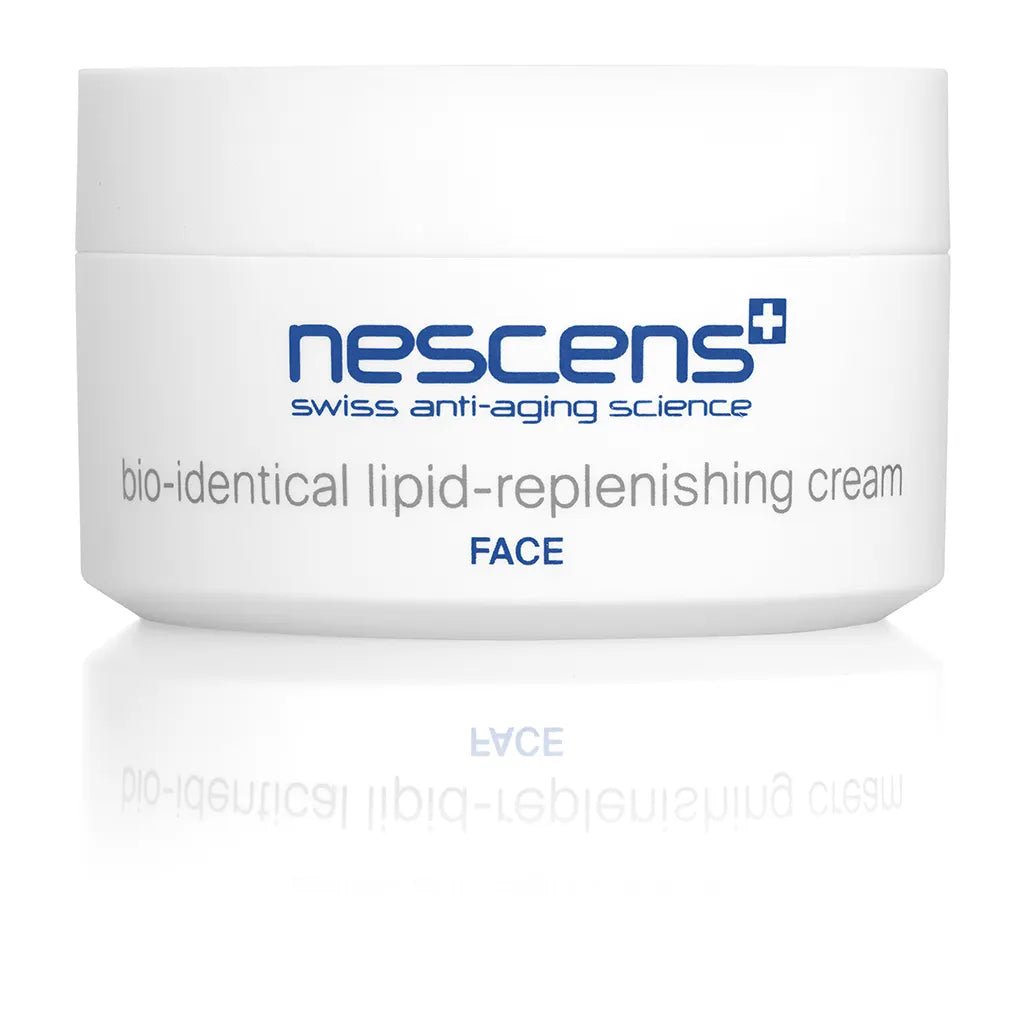 Bio Identical Lipid Replenishing Face Cream - Hydrating & Anti-Aging Moisturizer for Dry, Sensitive Skin - Perfect for Nighttime Skincare Routine & Daily Use