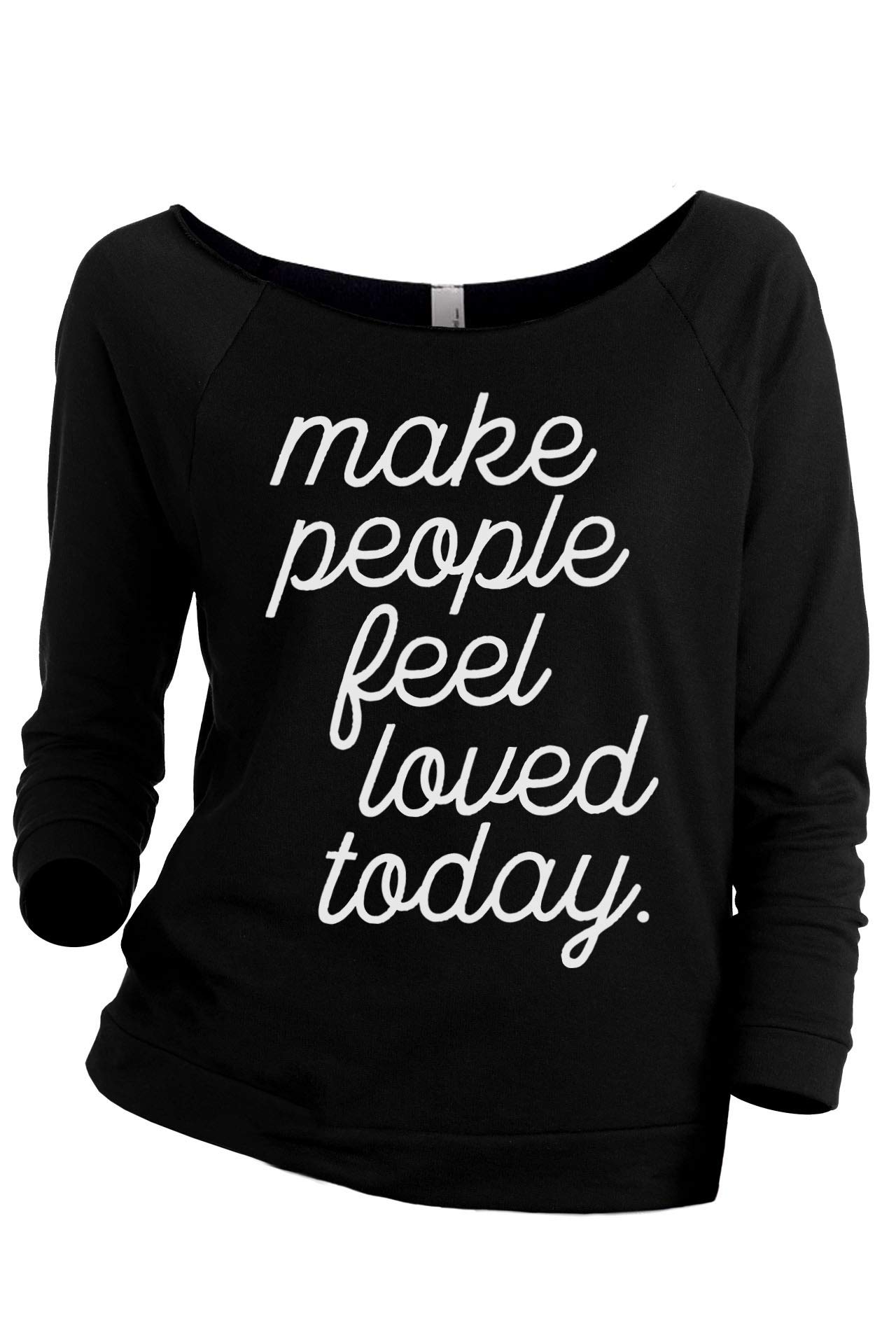 Women's Fashion Slouchy 3/4 Sleeve Raglan Lightweight Sweatshirt - Cozy Casual Pullover for Everyday Wear | Perfect for Lounge, Errands & Weekend Outfits