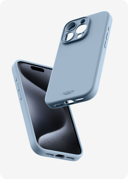 Avana Velvet Case for iPhone 15 Pro Max - Soft Protective Phone Cover with Premium MG Material | Perfect for Everyday Use, Travel & Outdoor Activities