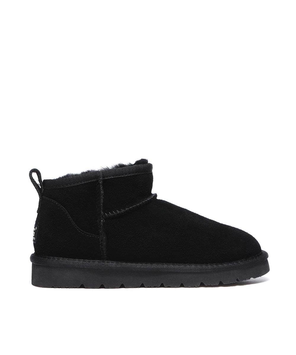 Men's UGG Classic Ultra Mini Boots - Genuine Sheepskin Winter Boots for Women & Men | Cozy & Comfortable for Cold Weather, Snow, and Indoor Use