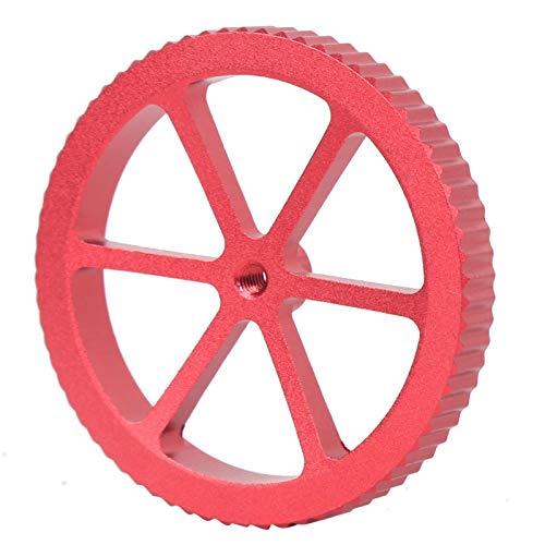 Large Red Hand Twist Leveling Nut for 3D Printers & Electronics - Heavy Duty Adjustable Feet for Workbenches, CNC Machines & Professional Equipment