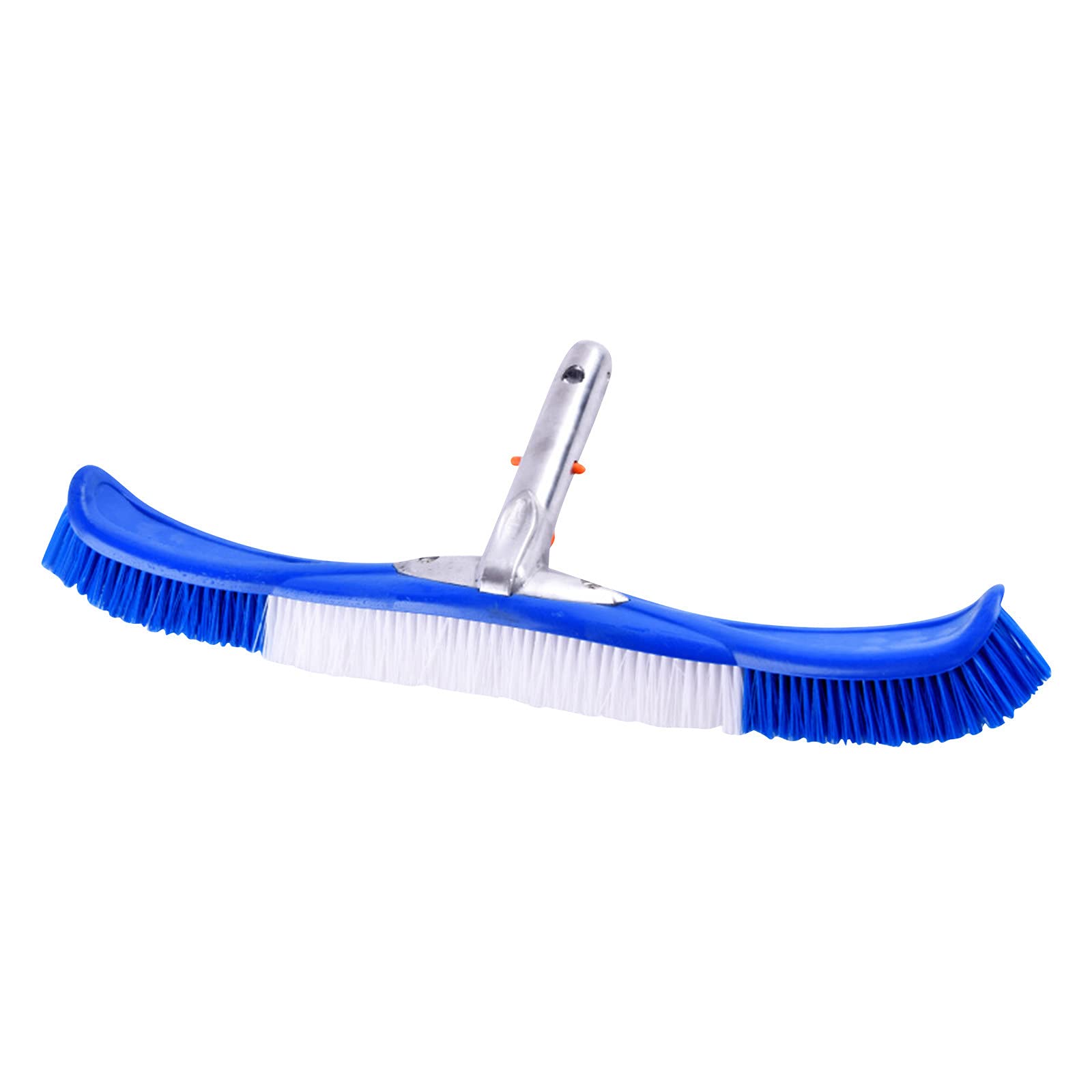 Heavy Duty 18-Inch Reinforced Pool Floor Brush - Wall & Floor Cleaning Tool for Swimming Pools - Ideal for Adults Pool Maintenance and Deep Cleaning