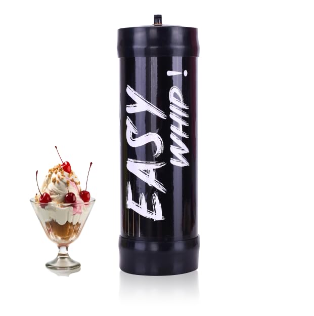 Premium 3.3L (2100G) Whipped Cream Charger - Food Grade Nitrous Oxide Canister for Professional Desserts & Coffee Shops - Perfect for Home Baking, Cocktail Making & Catering Events (1 Pack)