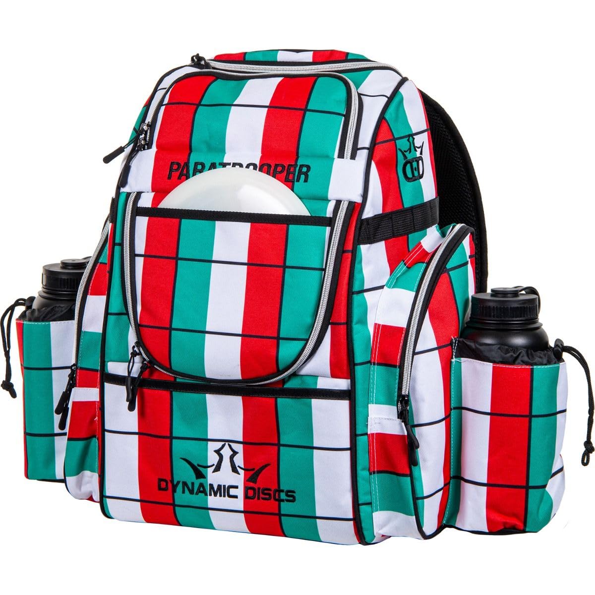 Dynamic Discs Limited Edition Flag Paratrooper Backpack - USA & World Flags Design | Durable Travel & Hiking Backpack for Outdoor Adventures
