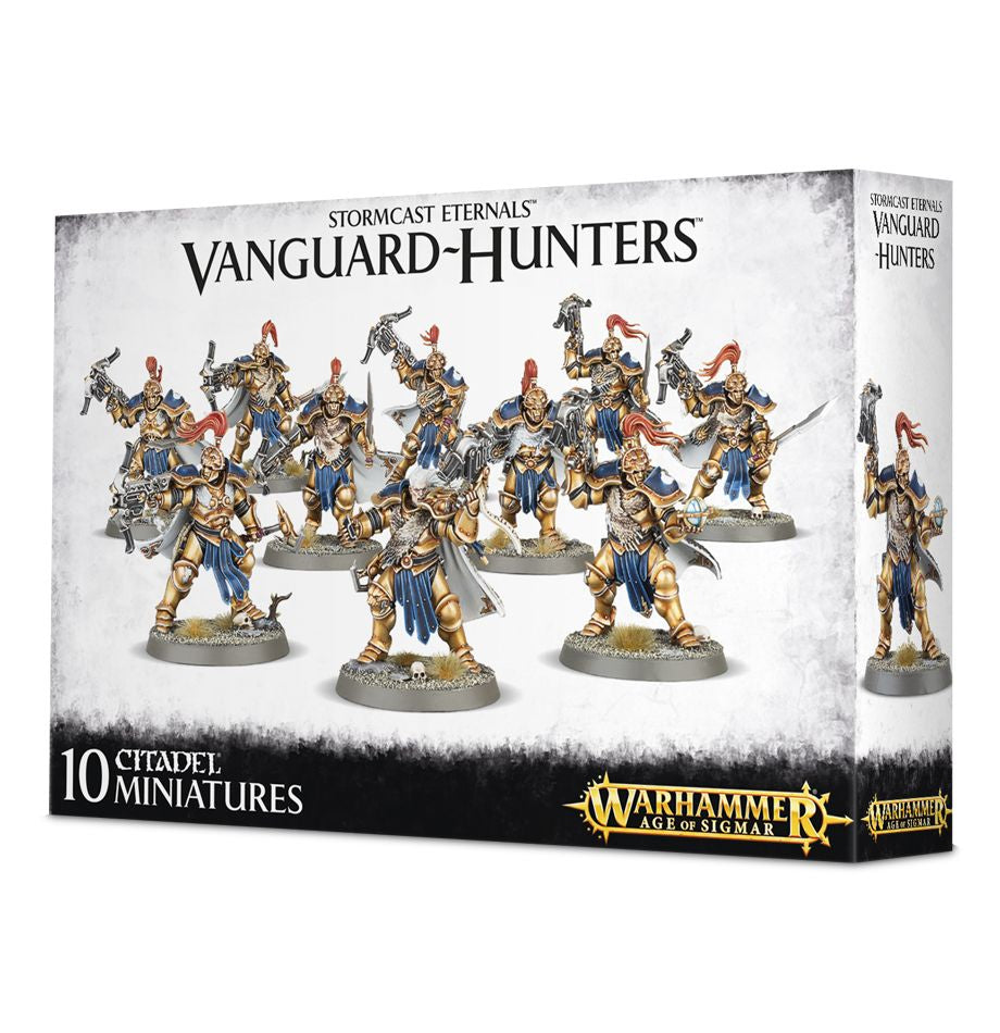 Age of Sigmar Stormcast Eternals: Vanguard Hunters - Warhammer Miniatures for Tabletop Gaming & Collectors | Perfect for Wargaming Battles & Fantasy Displays
