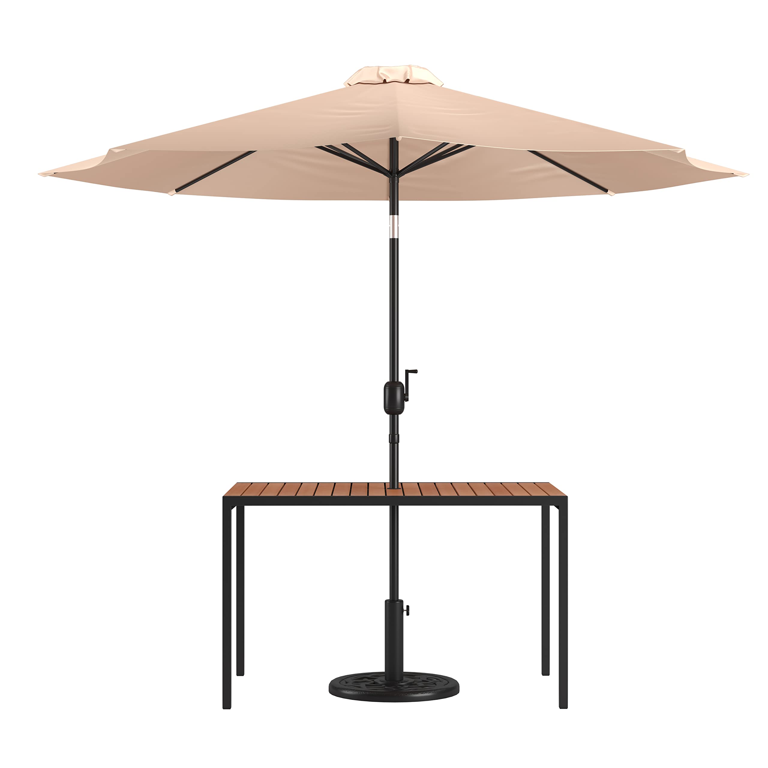 Flash Furniture Lark 3-Piece Outdoor Patio Dining Set - 30