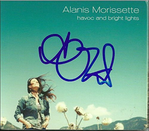 Alanis Morissette Signed 