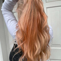 Umberto Giannini Flowerology Color Mask - Rose Peach 200ml | Hydrating Hair Treatment for Dry & Damaged Hair | Perfect for Salon-Quality At-Home Hair Care