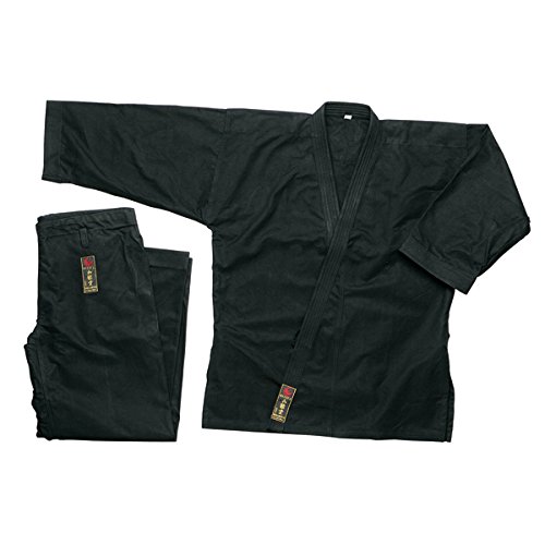 Wacoku 14oz Super Heavy Weight Karate GI Uniform - Premium Martial Arts Training & Competition Kimono for Karate, Judo, Taekwondo - Ideal for Dojo Practice, Tournaments & Belt Testing