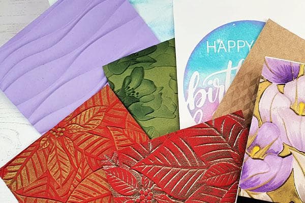 Embossing Folders for Cardmaking - Online Crafting 101 Class | DIY Greeting Cards, Scrapbooking & Paper Crafts