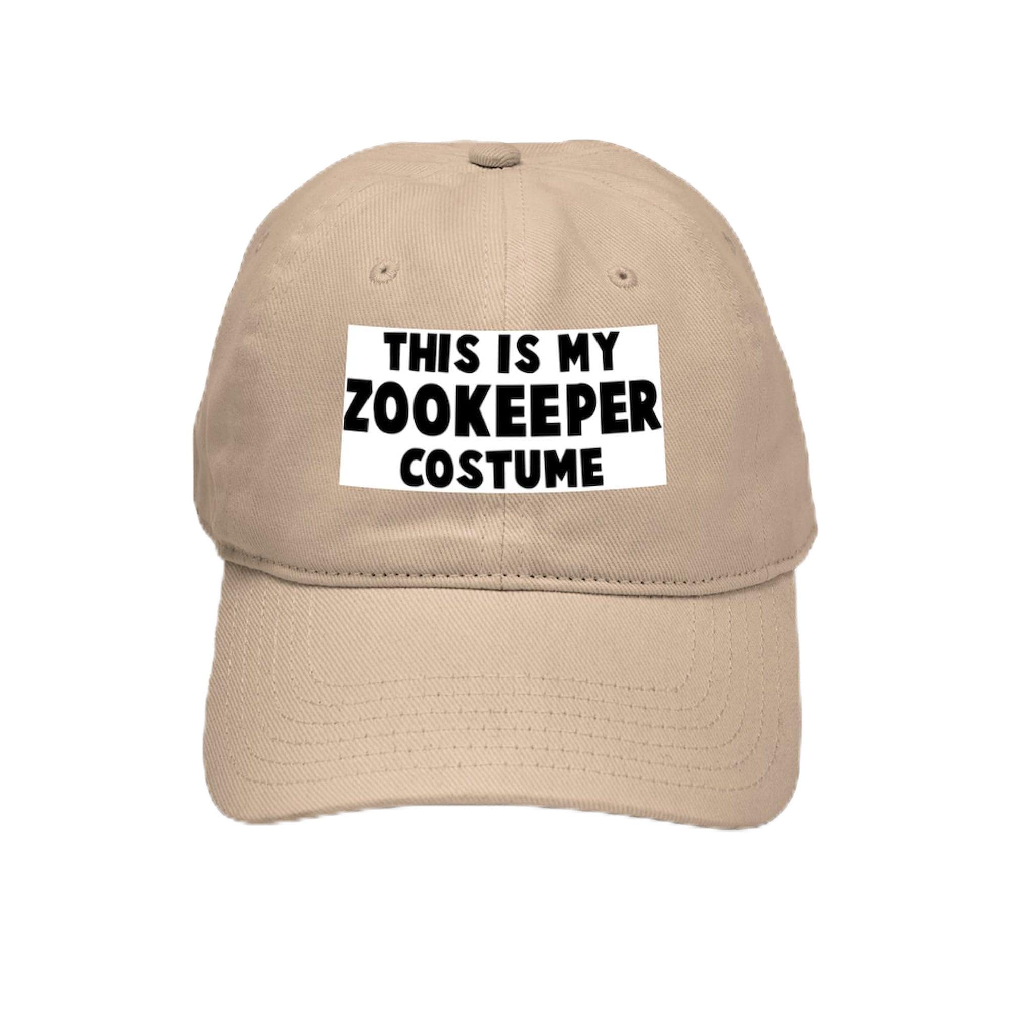 Zookeeper Costume Cap - Adjustable Baseball Hat for Animal Lovers
