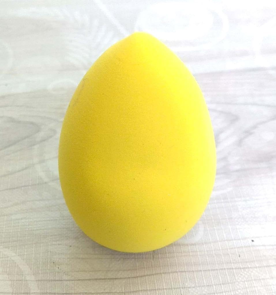 Beauty Blender Makeup Sponge Set - 5 Pack Yellow Blenders for Flawless Foundation & Concealer Application | Perfect for Liquid, Cream & Powder Cosmetics | Professional Makeup Tools for Daily Use & Travel