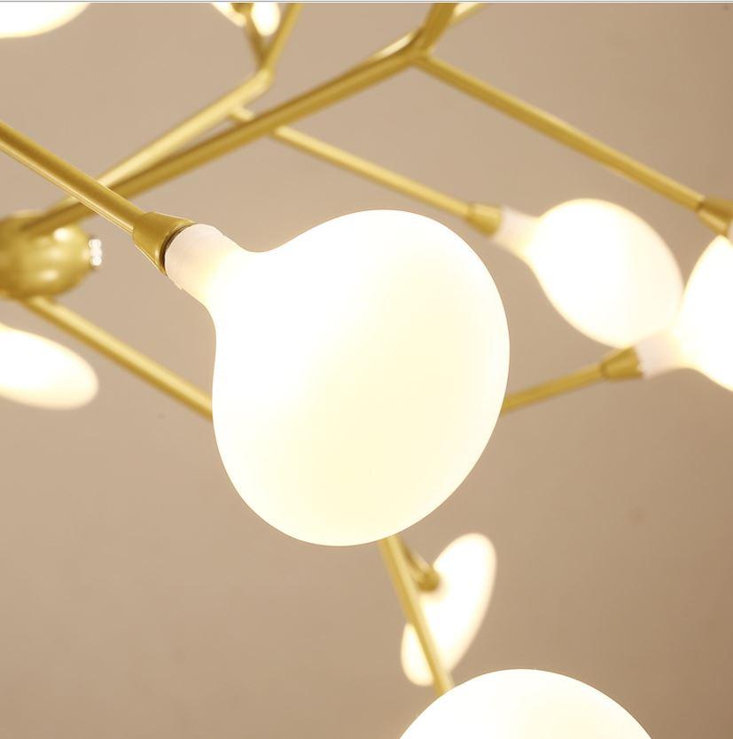 Modern Acrylic Tree Branches LED Chandelier - Elegant Lighting Fixture for Living Room, Bedroom & Dining Room - Perfect for Home Decor and Romantic Ambiance