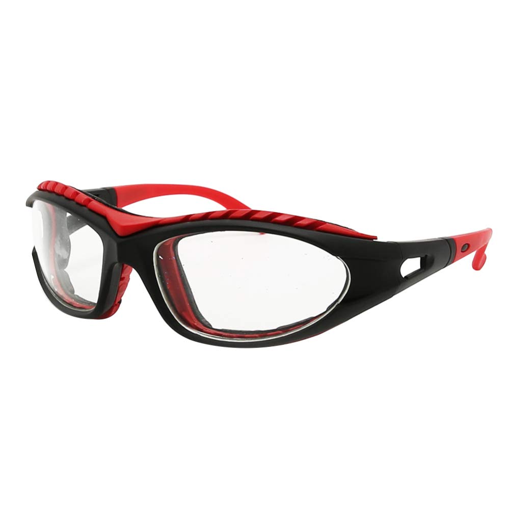 Hemoton Onion Goggles - Anti-Tear, Anti-Spicy Eye Protection Glasses for Cooking, Chopping, BBQ, and Kitchen Use - Red