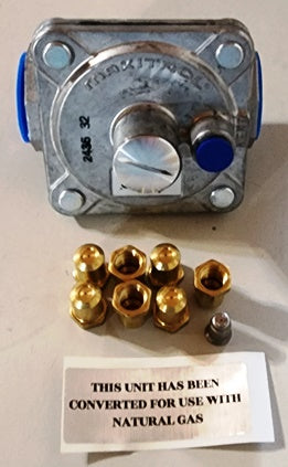 6 Burner LP to Natural Gas Conversion Kit - Range 36 (Model NRE #099040) for Outdoor Grilling & Backyard BBQ