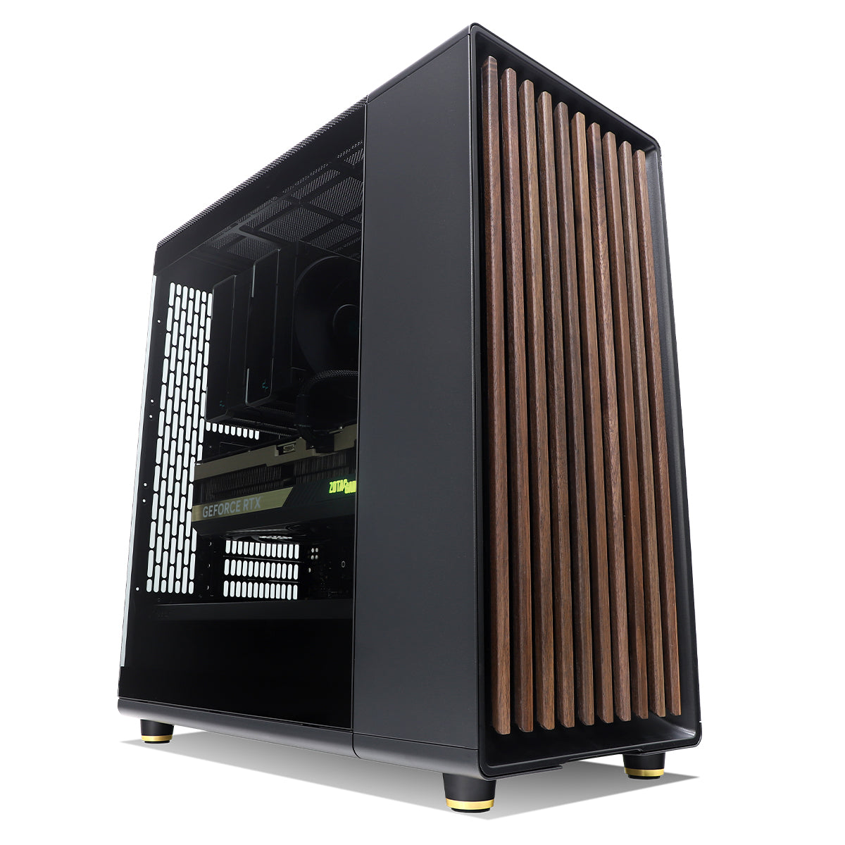 Chinkapin RTX 5080 Ryzen 7 9800X3D Gaming Desktop Computer - High Performance Gaming PC for 4K Gaming, VR & Streaming