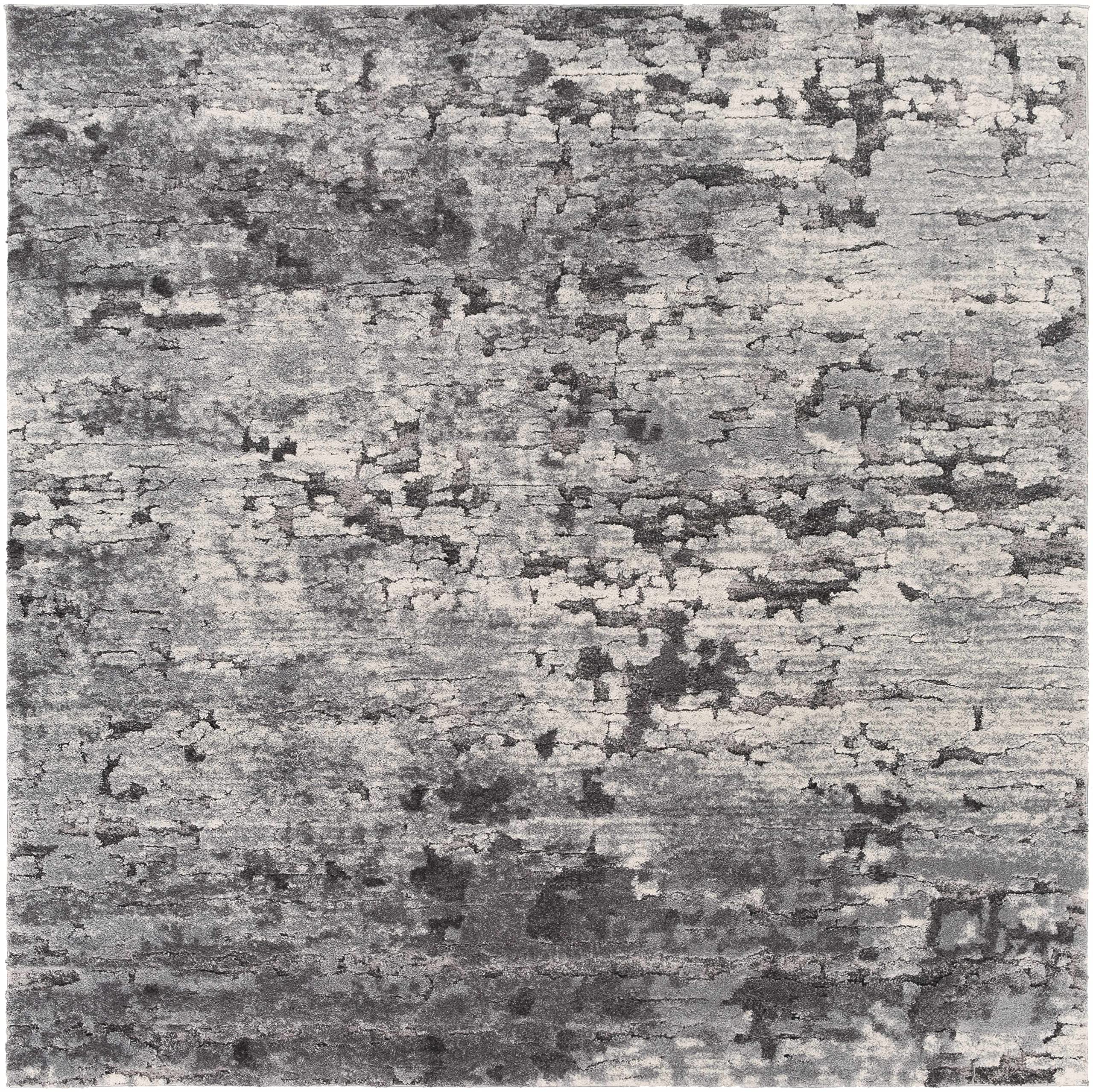 Modern Hauteloom Bilston High Pile Area Rug - Gray & Black - 7'10