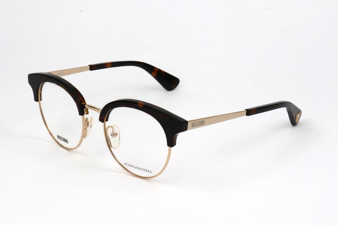 MOSCHINO Women's Tortoise Shell Pilot Eyeglass Frames MOS514008649 - Stylish Retro Sunglasses for Women, Perfect for Driving, Travel & Fashion Accessories