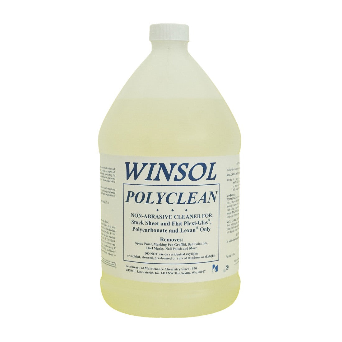 Winsol Poly Clean - Heavy-Duty Multi-Surface Cleaner for Floors, Walls & Countertops | Perfect for Home, Office & Commercial Use