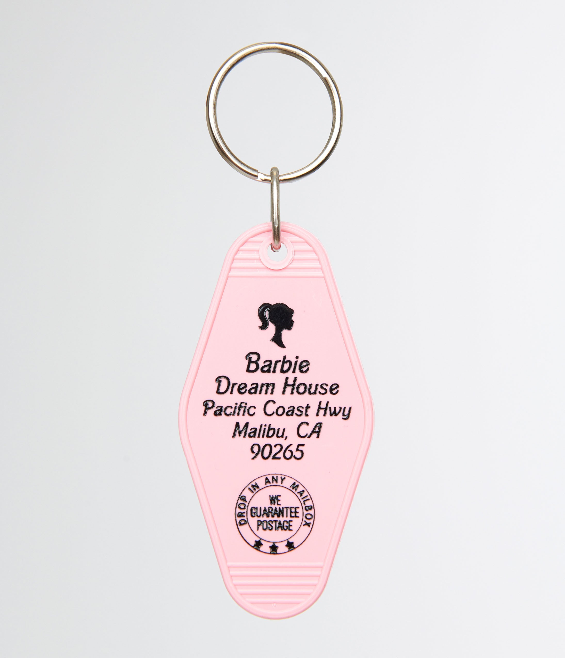 Barbie Pink Dream House Motel Keychain - Cute Car Key Holder for Women & Girls - Perfect Gift for Barbie Fans, Birthday, Christmas