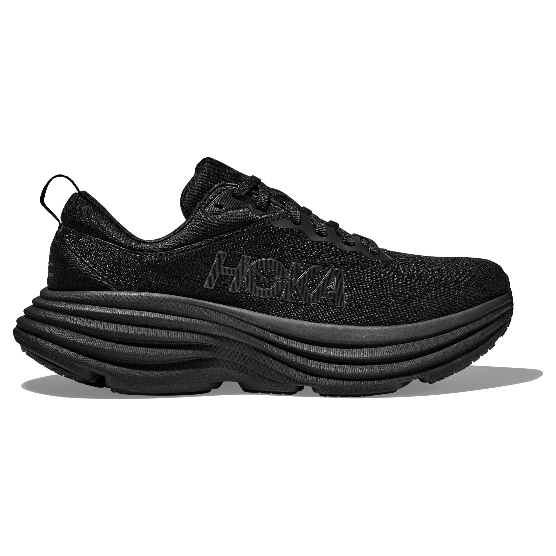 HOKA BONDI 8 Men's Wide Running Shoes - Final Sale | Cushioned Road Running & Walking Shoes for Men with Arch Support - Perfect for Marathon Training, Jogging & Daily Comfort