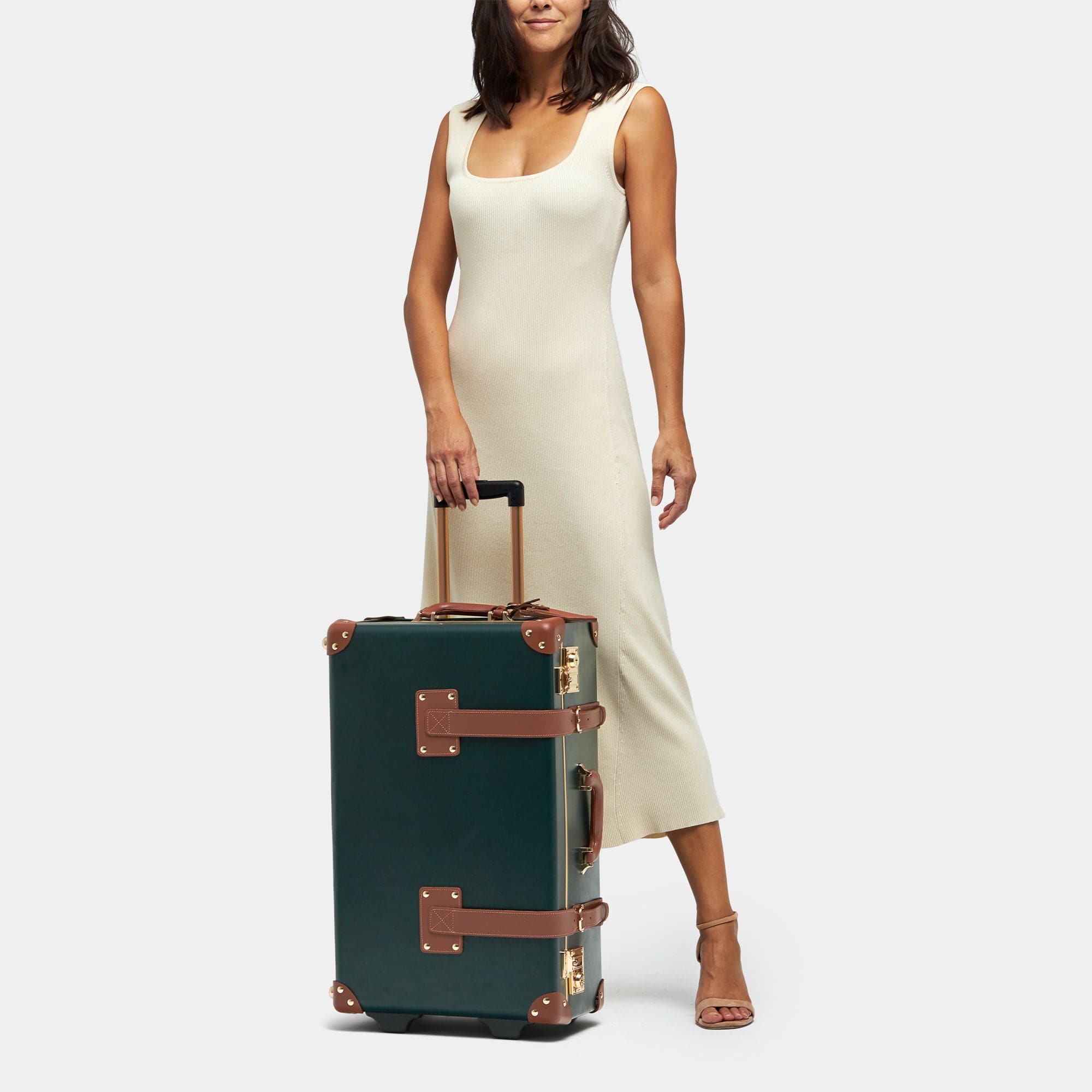 The Diplomat Hunter Green Stowaway - Stylish & Functional Travel Bag for Business Trips & Weekend Getaways