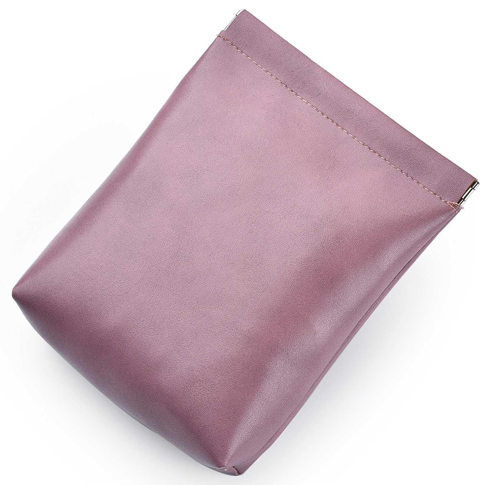 Luxury Lambskin Mini Cosmetic Bag - Portable Makeup Organizer for Lipstick, Coins & Headphones | Perfect for Travel, Daily Use & Gift Giving