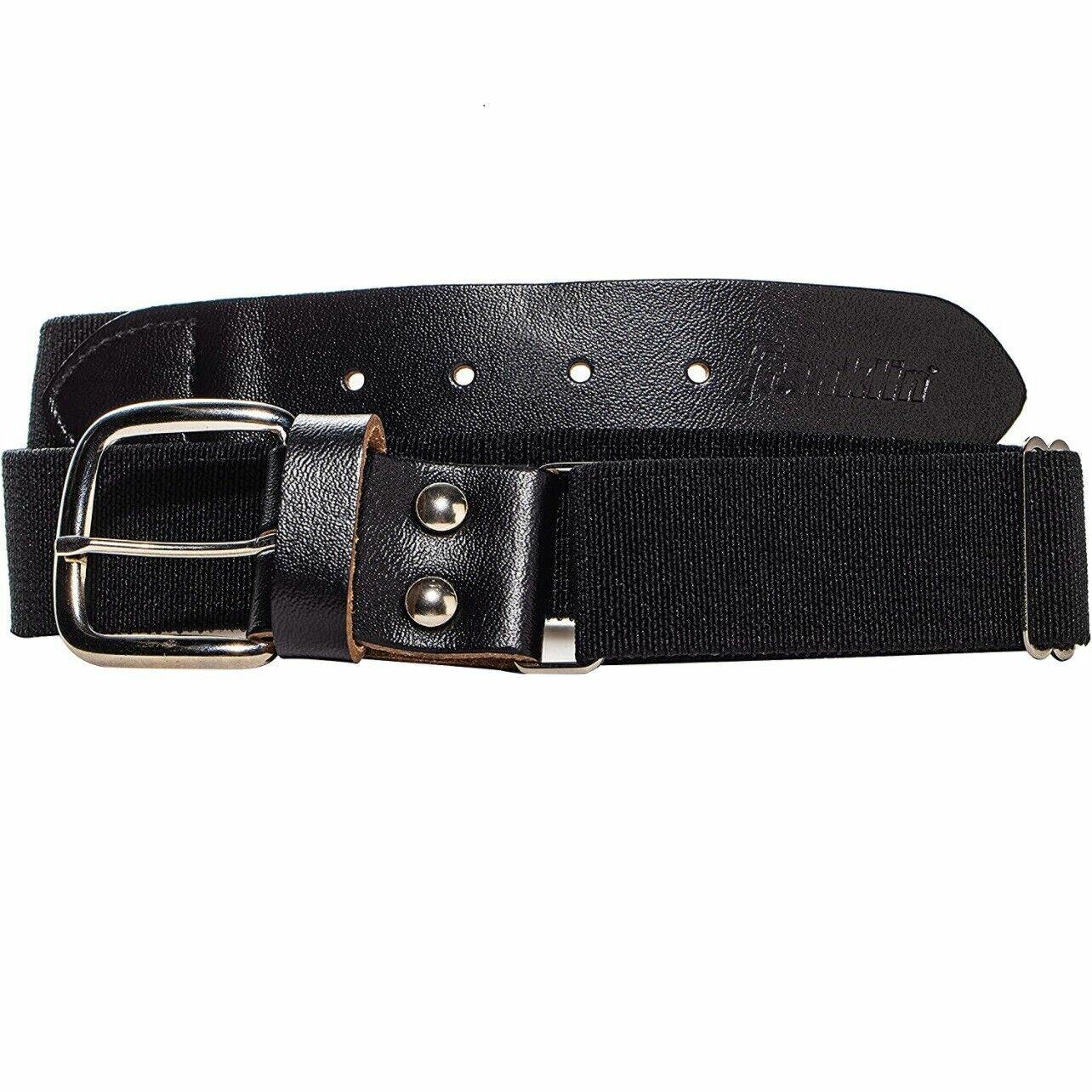 Franklin Sports Adjustable Baseball & Softball Belt - Ultra Durable 22-42 Inches - Perfect for Youth & Adult Players - Game & Practice Accessory