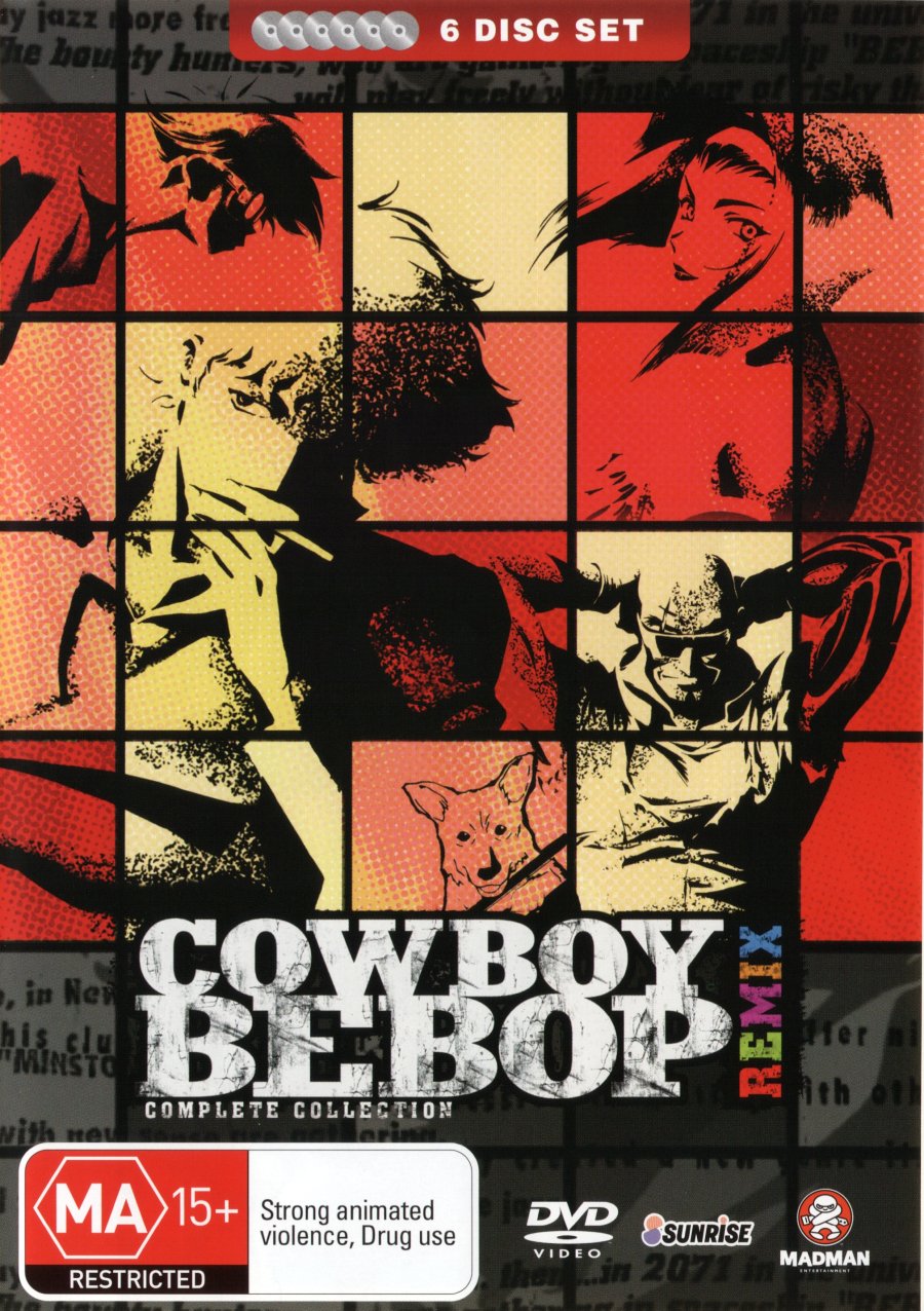 Cowboy Bebop Remix Complete Sessions DVD Box Set - Anime Series Collection - Perfect for Anime Fans & Collectors - Great for Movie Nights, Gifts & Home Entertainment