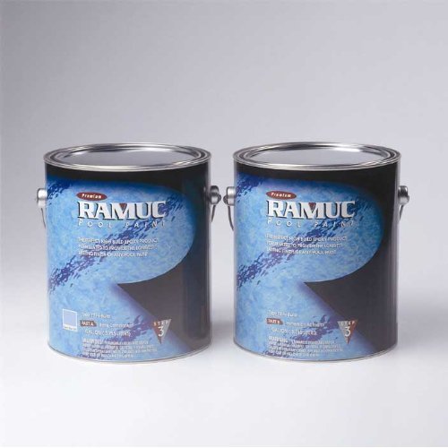 RAMUC 908132801 EP Epoxy Pool Paint - Dawn Blue, High-Performance Swimming Pool Coating for Concrete & Gunite, Durable & Waterproof Finish - Perfect for Pool Resurfacing, Renovation & Maintenance
