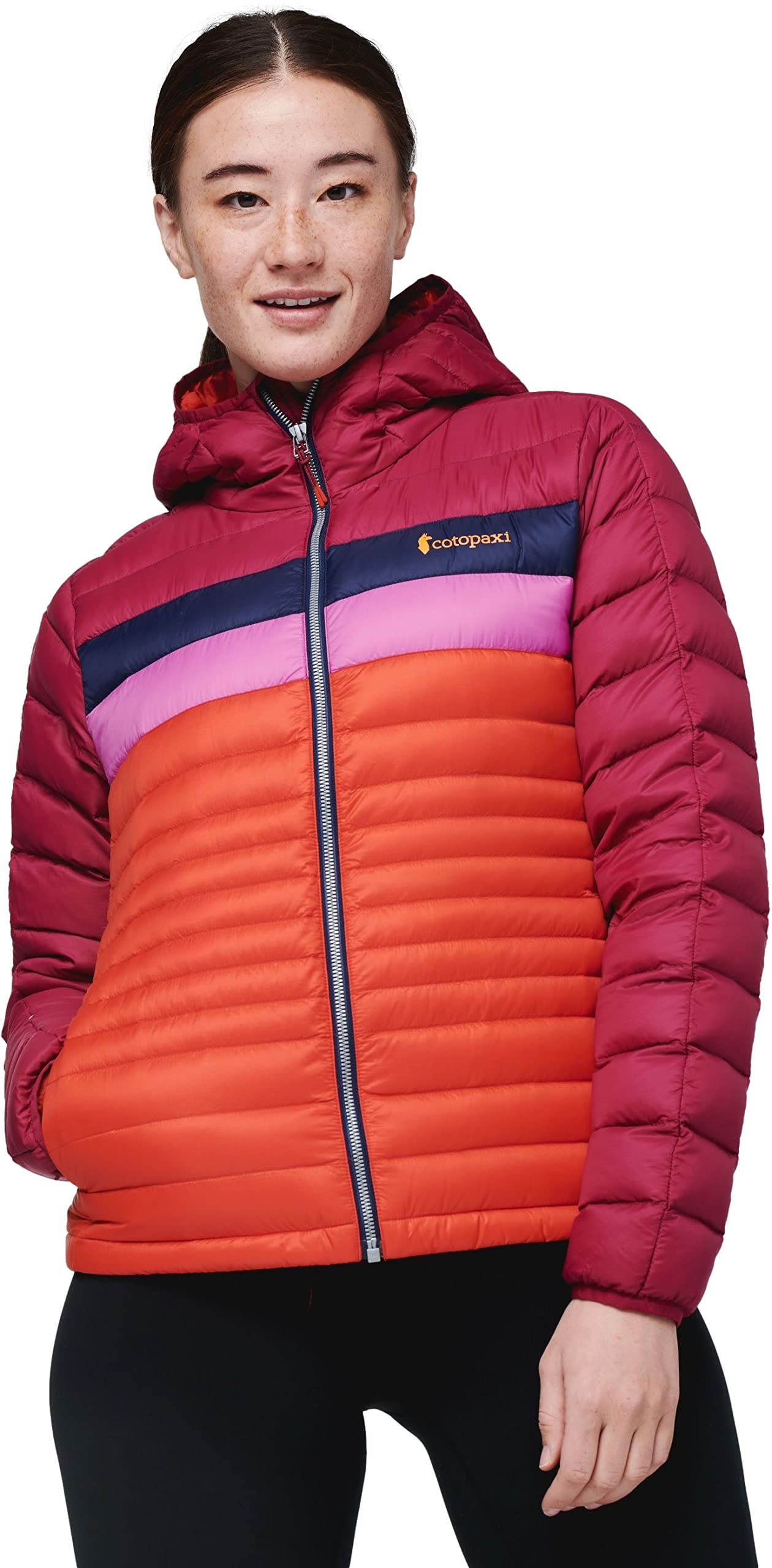 Cotopaxi Fuego Down Hooded Jacket for Women - Lightweight Waterproof Winter Coat with Hood, Packable Puffer Jacket for Hiking, Travel & Outdoor Adventures