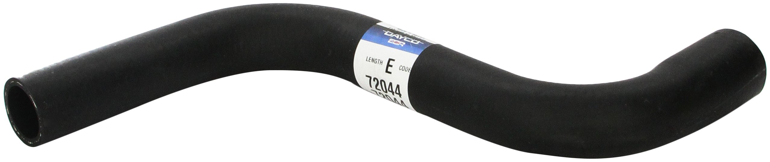 Dayco 72044 Black Curved Hose - High Performance Automotive Cooling System Replacement Part for Trucks & SUVs