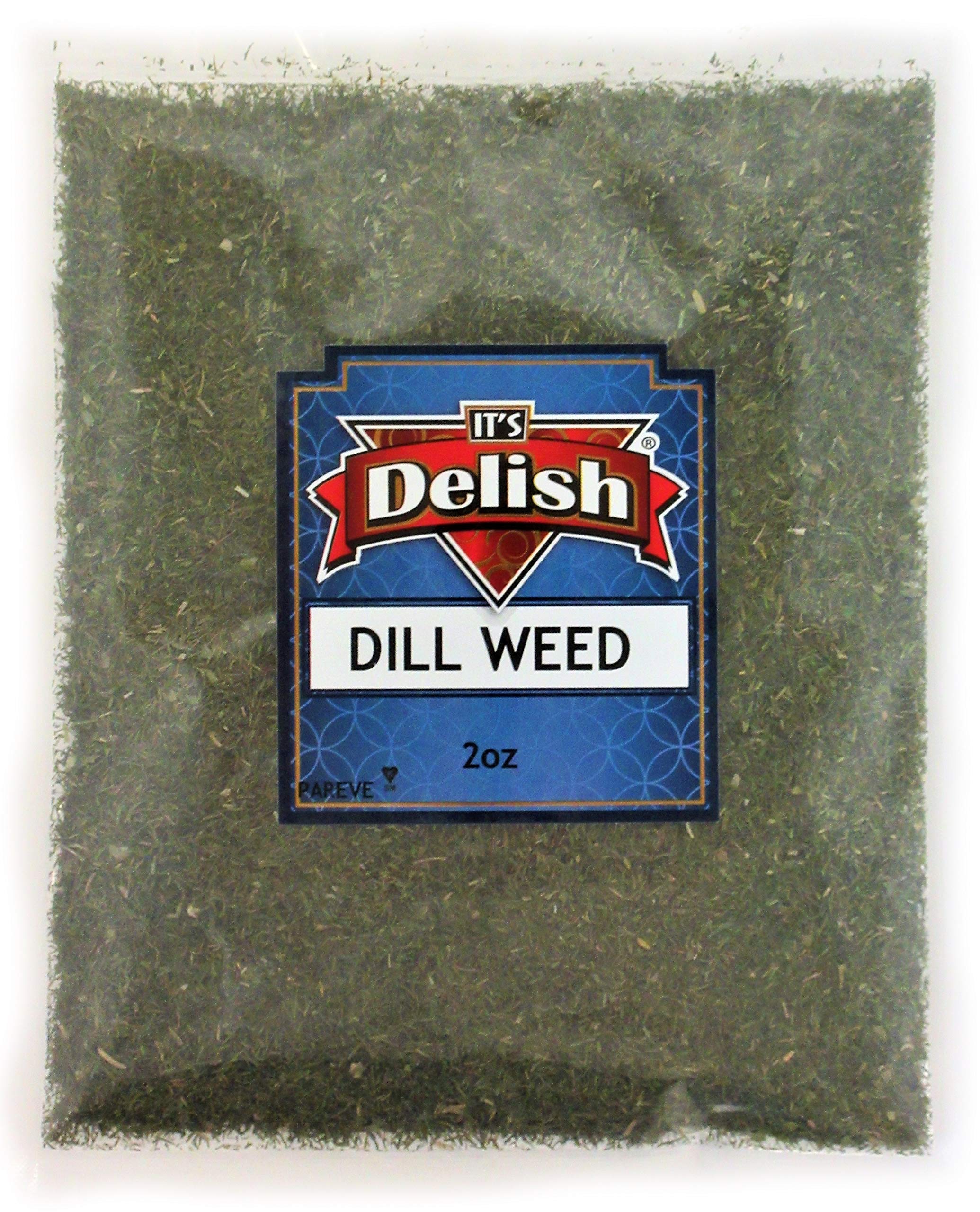 Organic Dried Dill Weed 2 Oz - 100% Natural Kosher Certified Bulk Spice for Cooking, Seasoning Soups, Salmon, Chicken, Rice, Sauces & Dips - Perfect for Home Chefs & Meal Prep