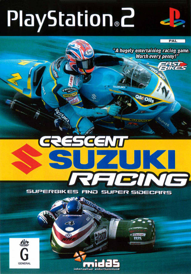 Crescent Suzuki Racing PS2 Game for Playstation 2 - PAL Version | Retro Gaming, Collector's Item & Classic Racing Experience