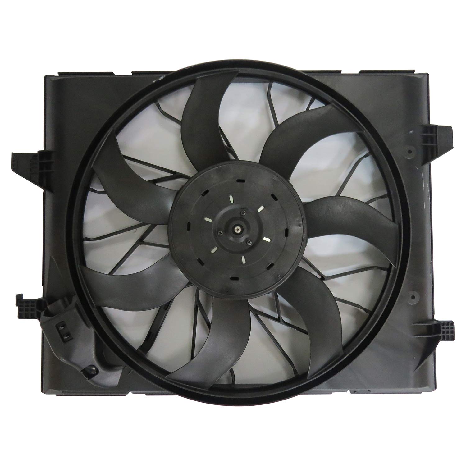 TYC 624340 Cooling Fan Assembly Replacement for 2011-2013 Jeep Grand Cherokee - Perfect for Engine Overheating Prevention & Off-Road Adventures