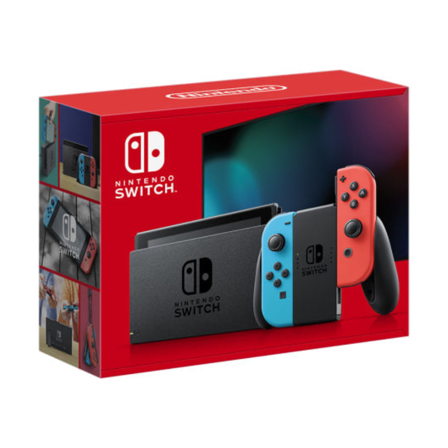New Nintendo Switch Console - Portable Gaming System for Home & Travel - Play Anytime, Anywhere with Family & Friends