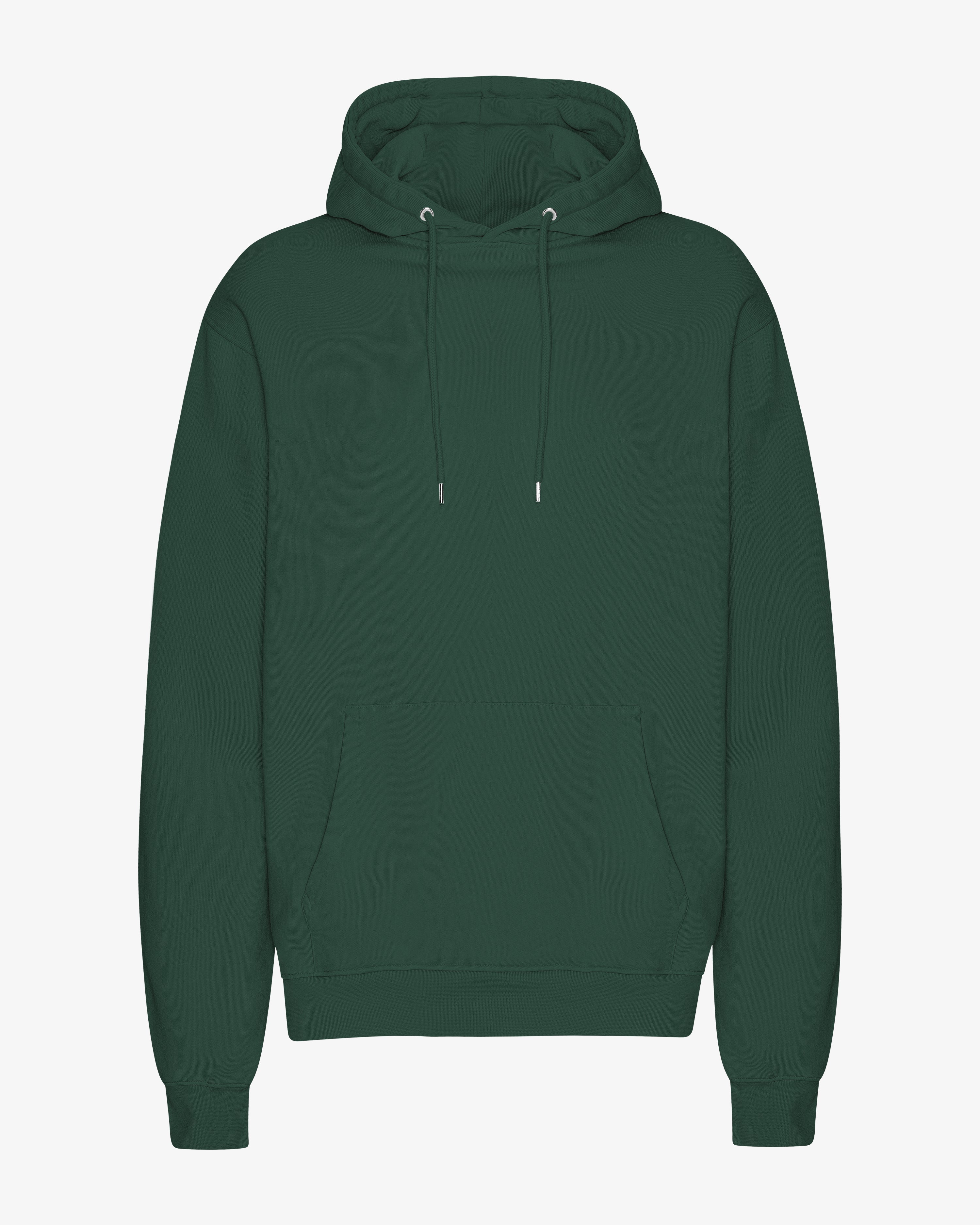 Classic Organic Cotton Hoodie - Emerald Green | Eco-Friendly & Comfortable for Casual Wear & Outdoor Activities