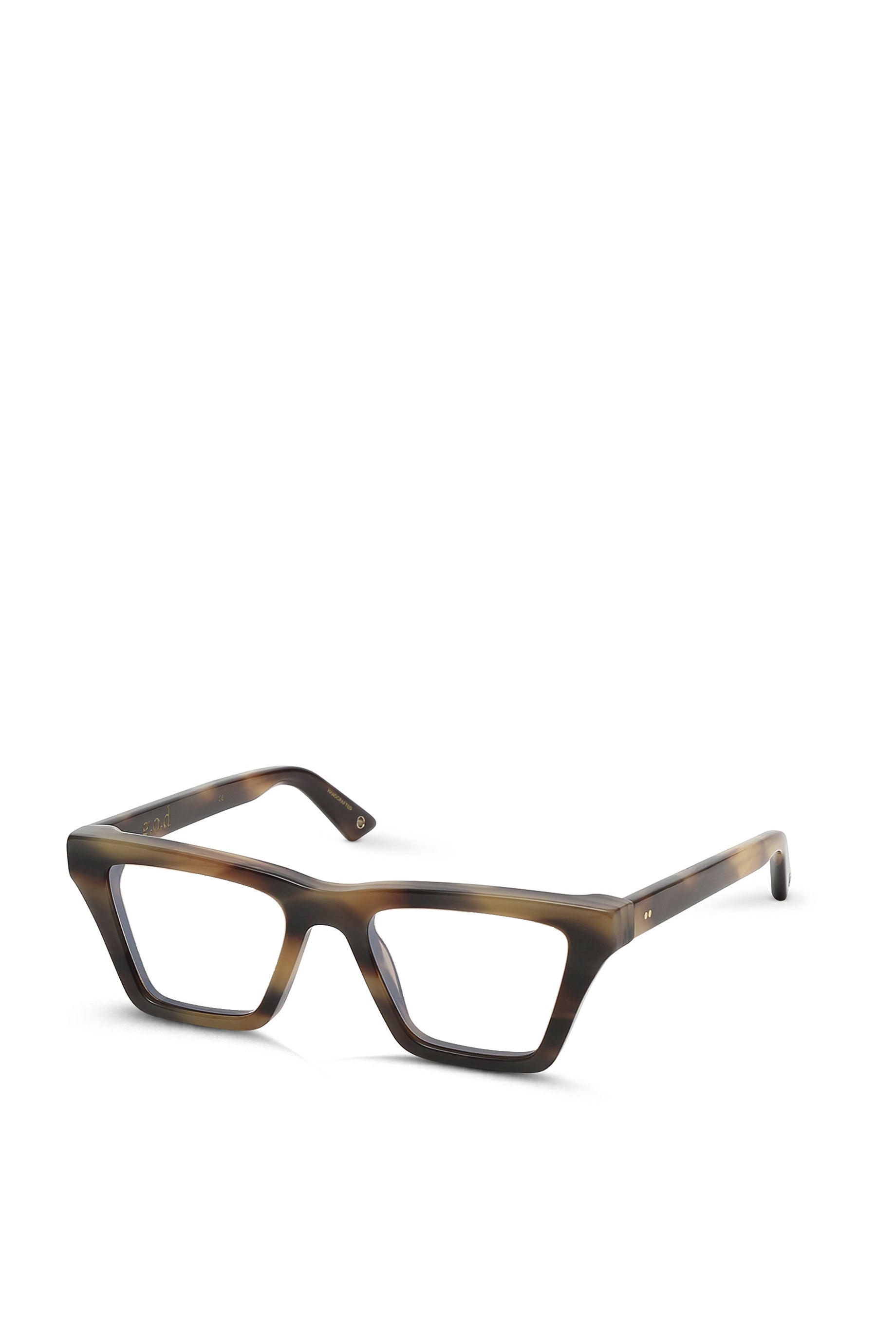 G.O.D 20 Optical Brown Tortoise Eyeglasses - Classic Retro Style for Men & Women - Perfect for Reading, Driving, and Fashion Accessories