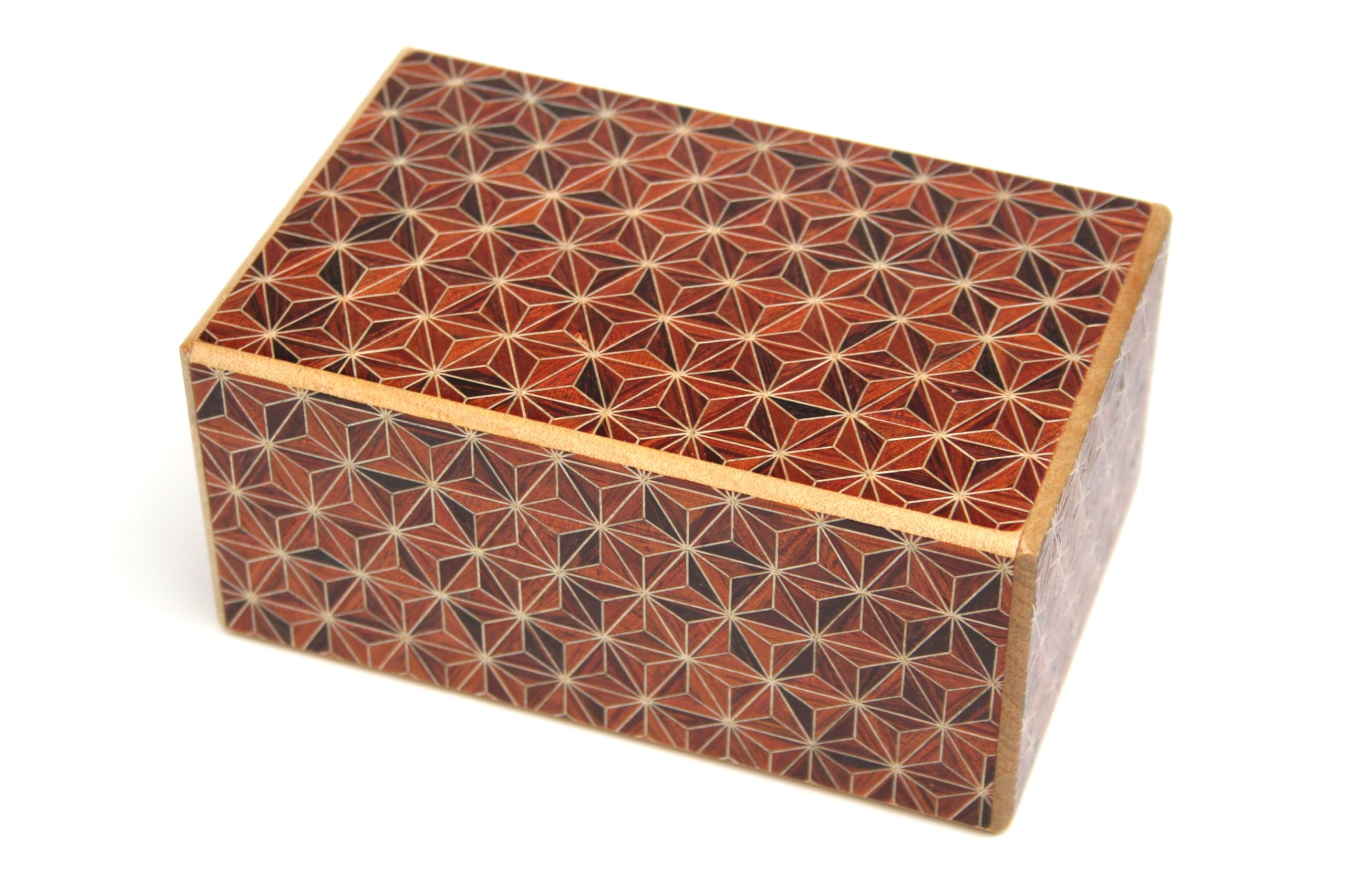 Premium Japanese Puzzle Box - 21+1 Steps 5 Sun Akaasa - Traditional Wooden Brain Teaser for Adults & Collectors - Perfect for Gifts, Home Decor & Stress Relief
