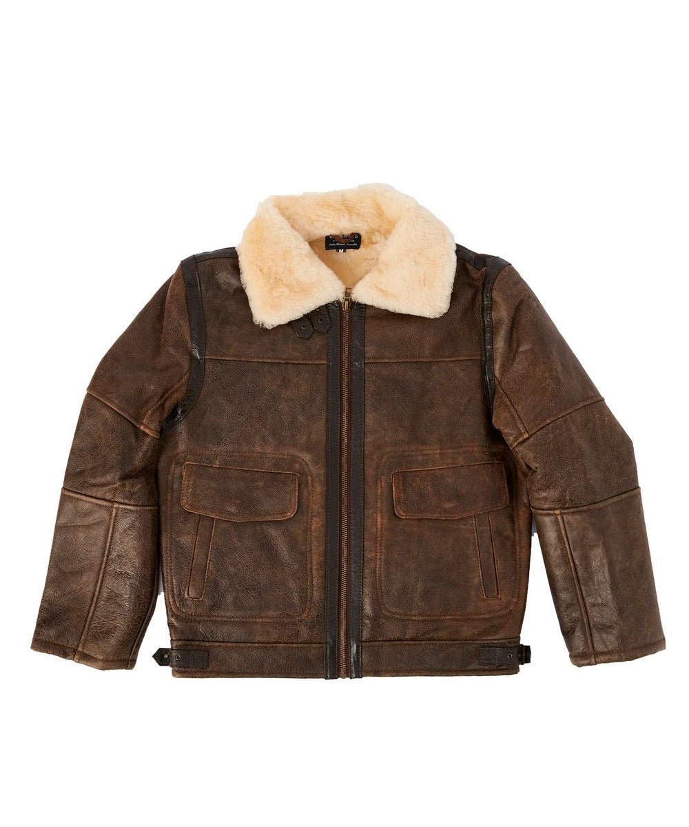 Premium Men's Nappa Bomber Jacket - Genuine Sheepskin Leather Coat for Winter | Stylish Outerwear for Casual & Business Occasions