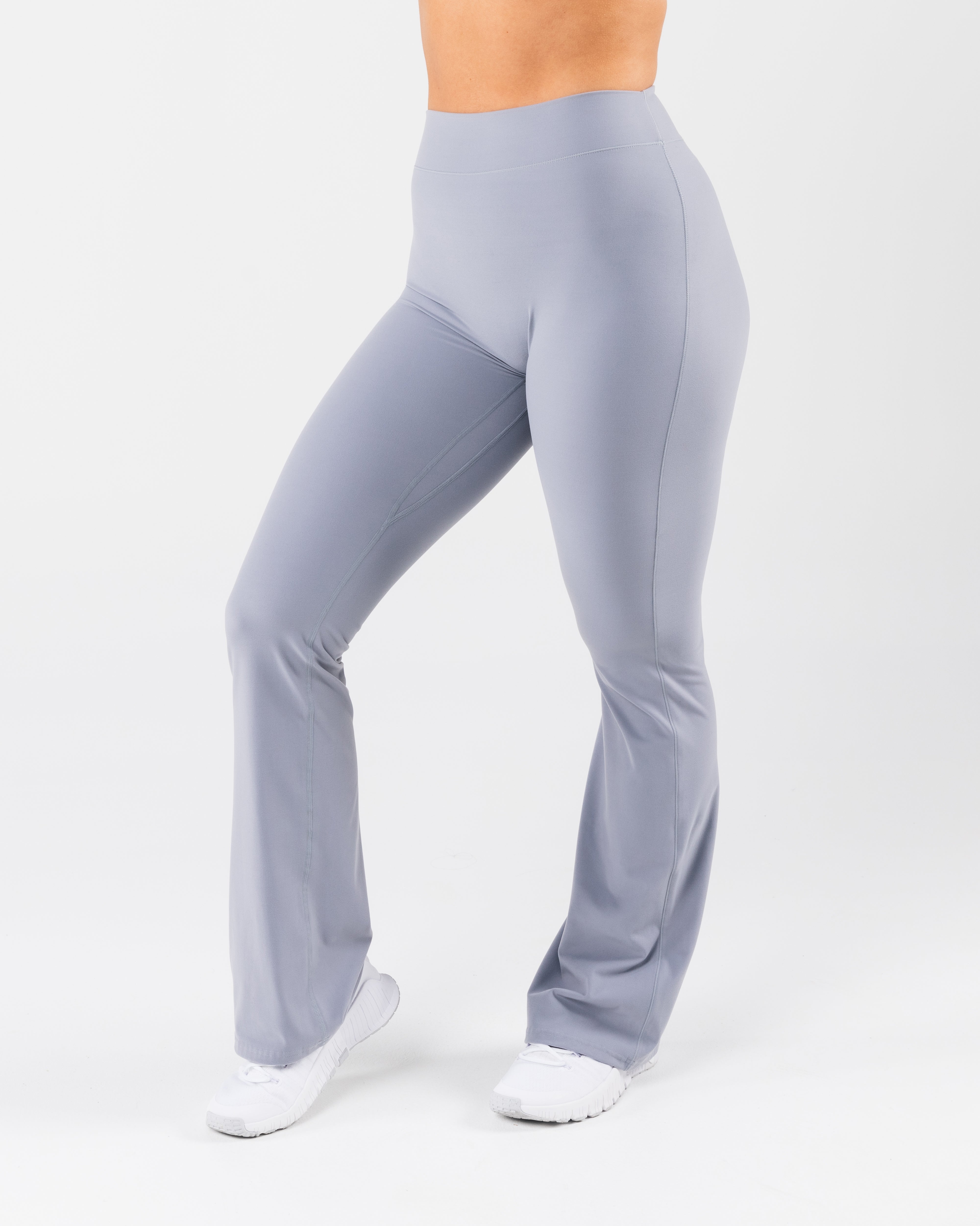 Everyday Core Flared Pants for Women - High Waist Stretchy Comfortable Wide Leg Trousers | Perfect for Office, Casual Wear & Travel