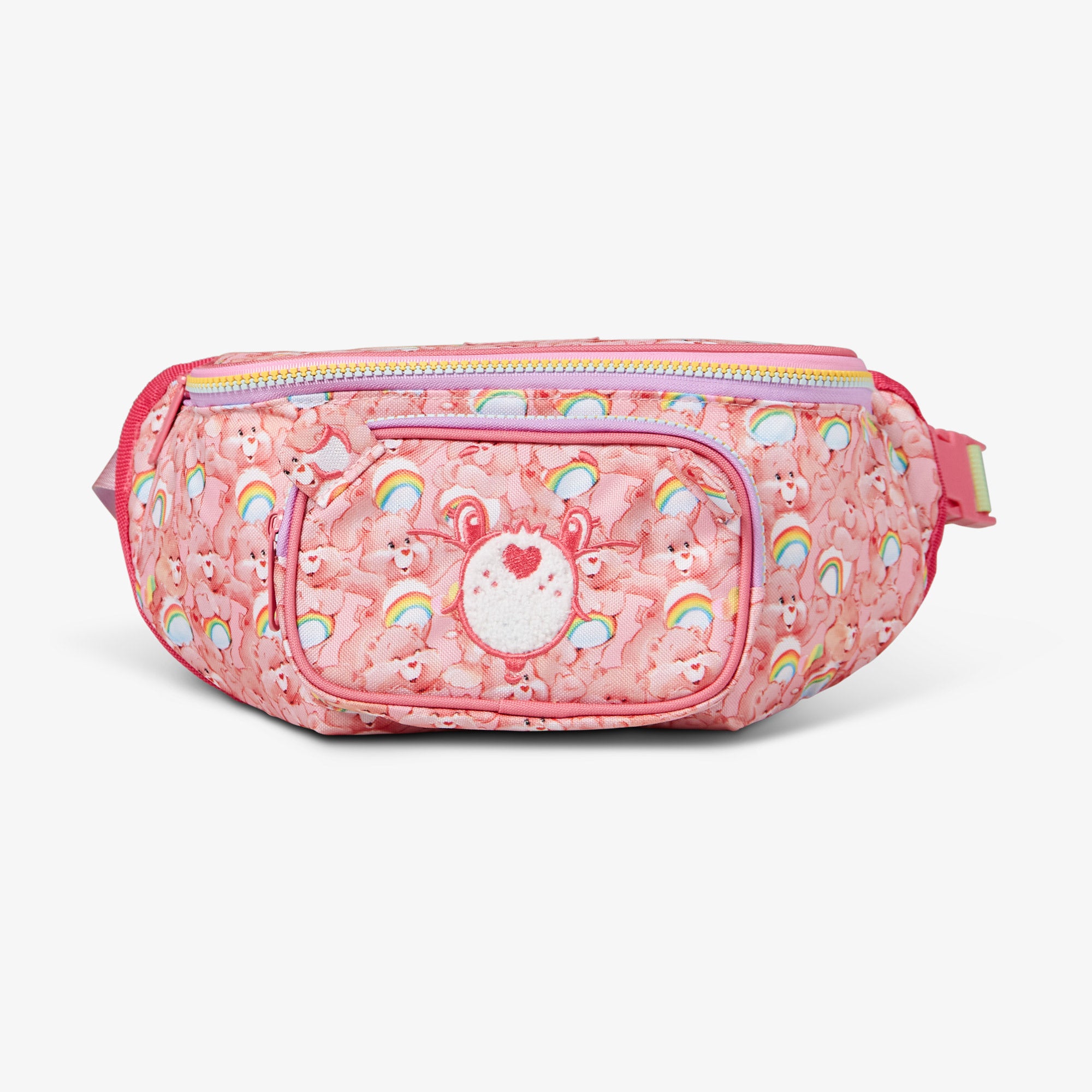 The Care Bears™ Cheer Bear Fanny Pack - Cute Waist Bag for Kids & Adults - Perfect for Theme Parks, Concerts & Travel Accessories